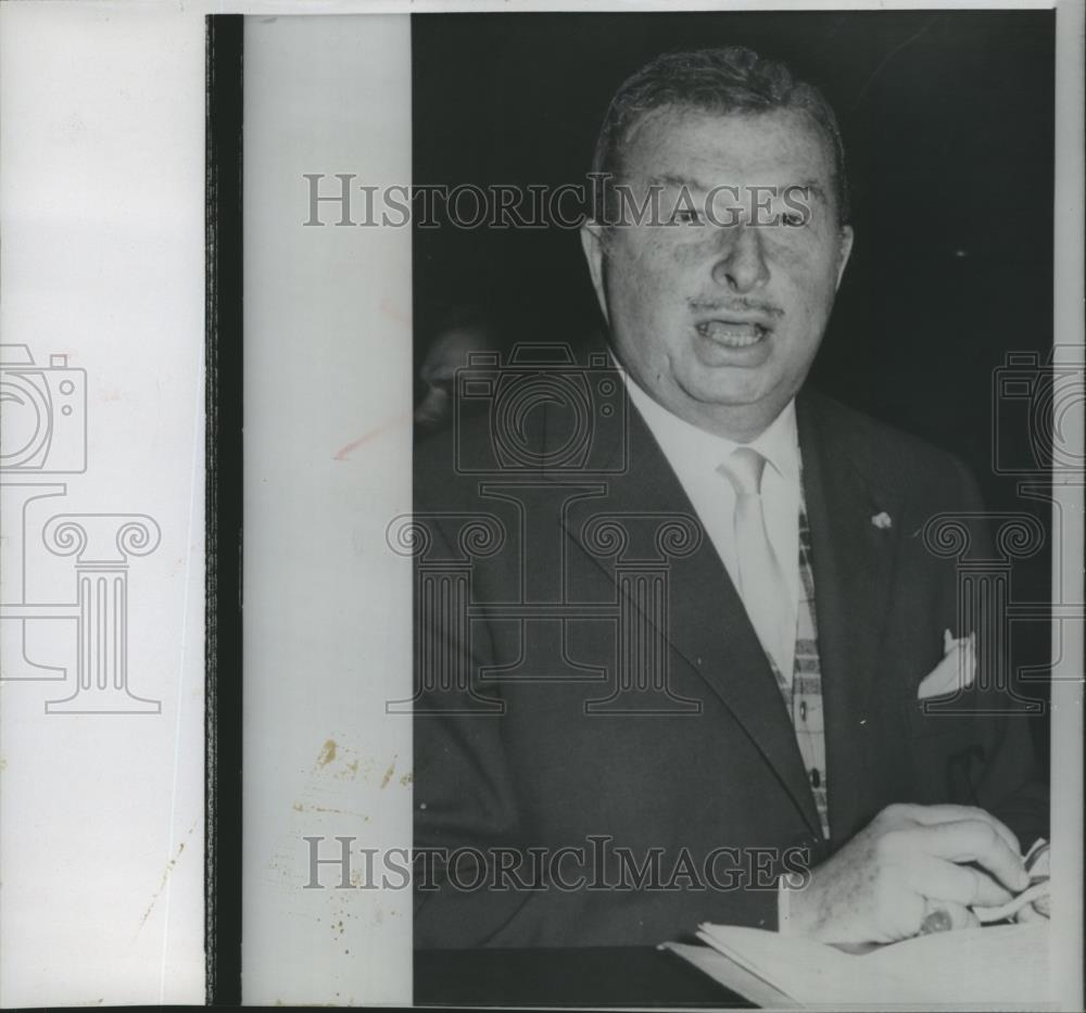 1959 Press Photo Xavier Cugat-band leader - spp26918 - Historic Images