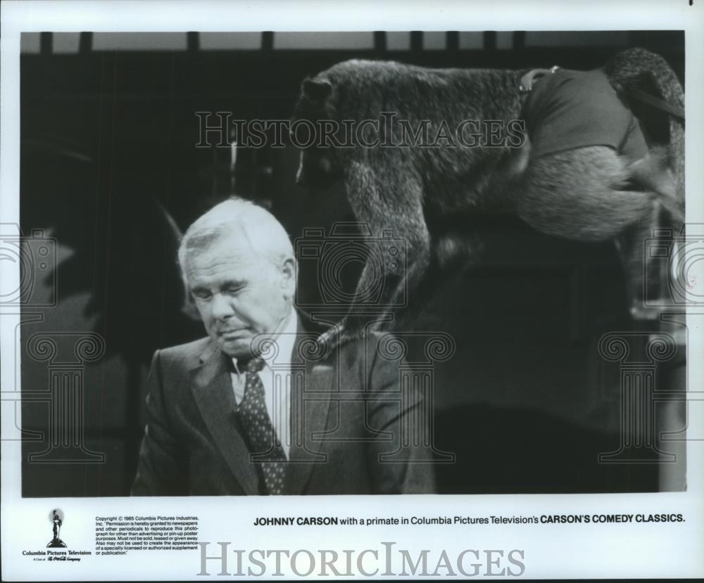 1965 Press Photo Johnny Carson in "Carson Comedy Classics" - spp23767 - Historic Images