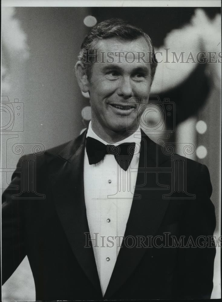 1970 Press Photo Johnny Carson, television personality. - spp23557 - Historic Images