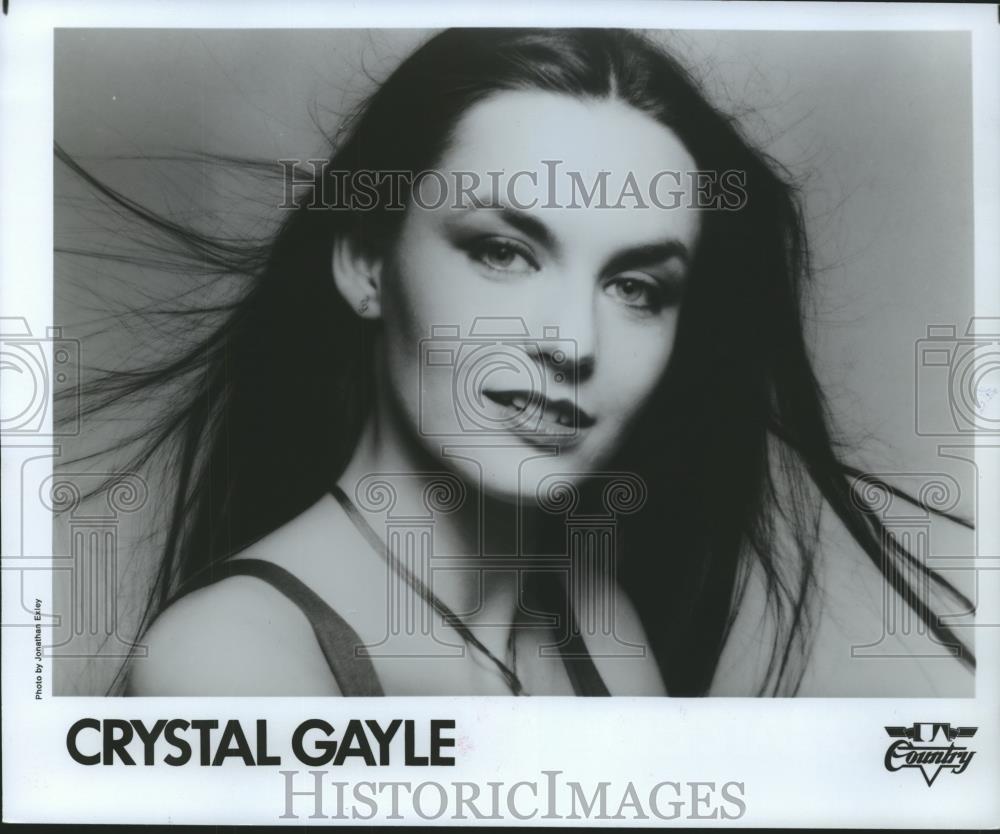 1970 Press Photo Crystal Gayle-singer - spp26488 - Historic Images