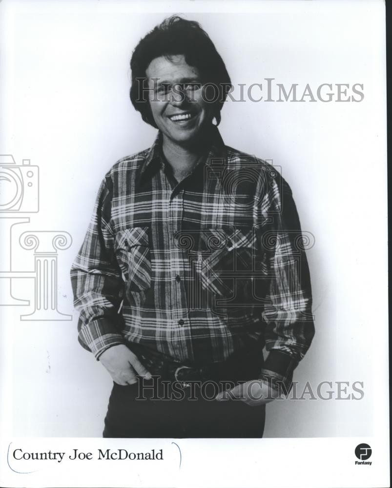 1977 Press Photo Musician Country Joe McDonald - mjb13567 - Historic Images