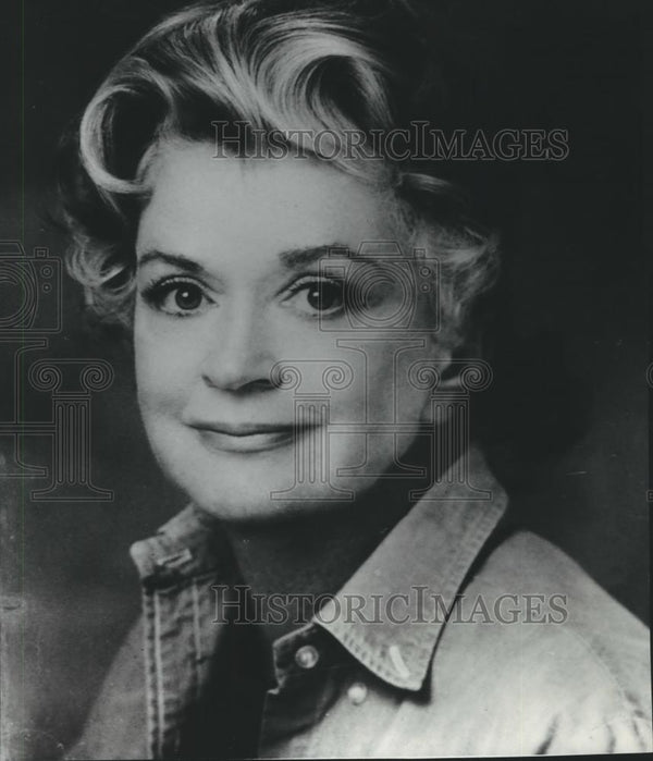 1977 Press Photo Rosemary DeCamp, television, stage and movie actress