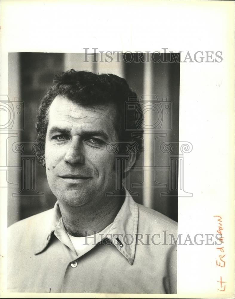 1979 Press Photo August G. Erdmann Milwaukee Firefighter - mjb02155 - Historic Images