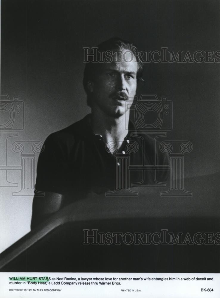 1981 Press Photo William Hurt in a scene from Body Heat. - spp28934 - Historic Images