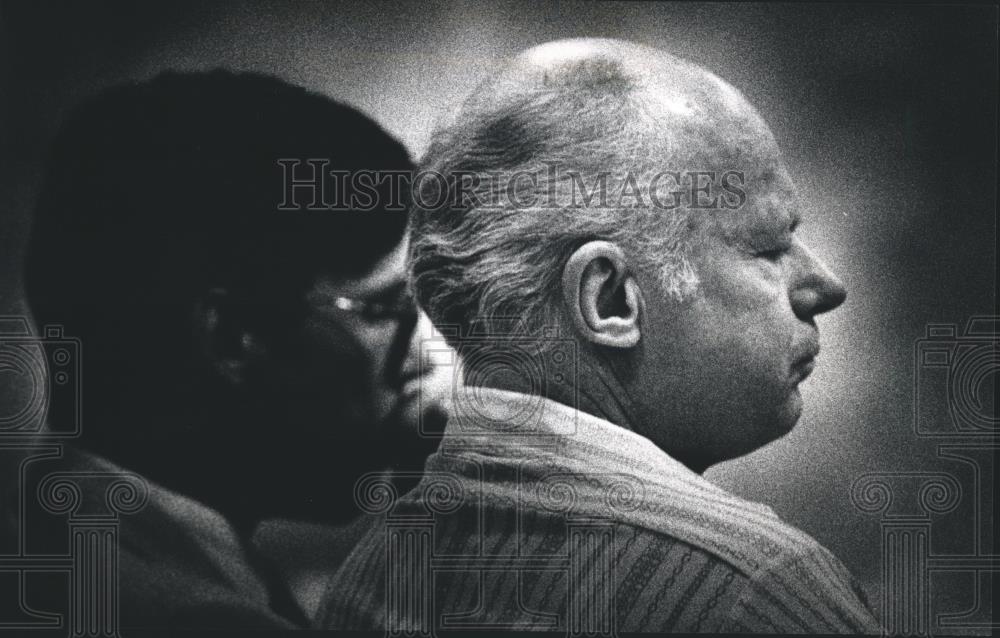 1988 Press Photo Donald G. Finger sentenced to prison for killing, Alonzo Joe. - Historic Images