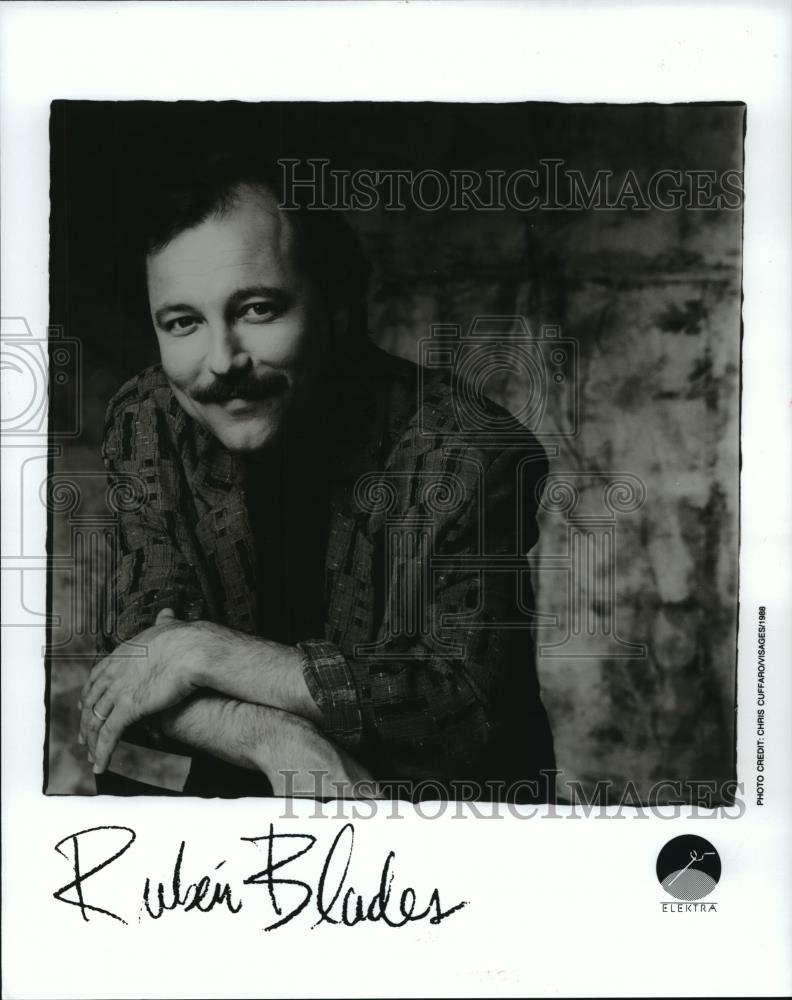1988 Press Photo Musician Ruben Blades - spp23651 - Historic Images