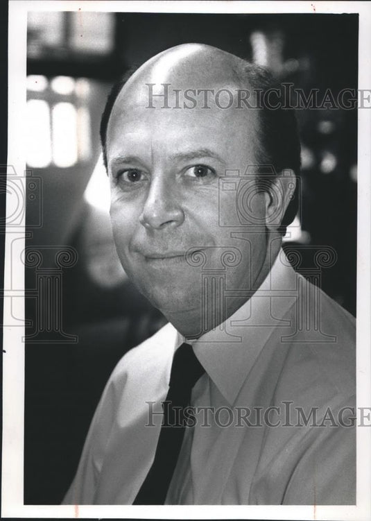 1989 Press Photo United States Chrysler Corporation Executive Thomas J. Foley - Historic Images