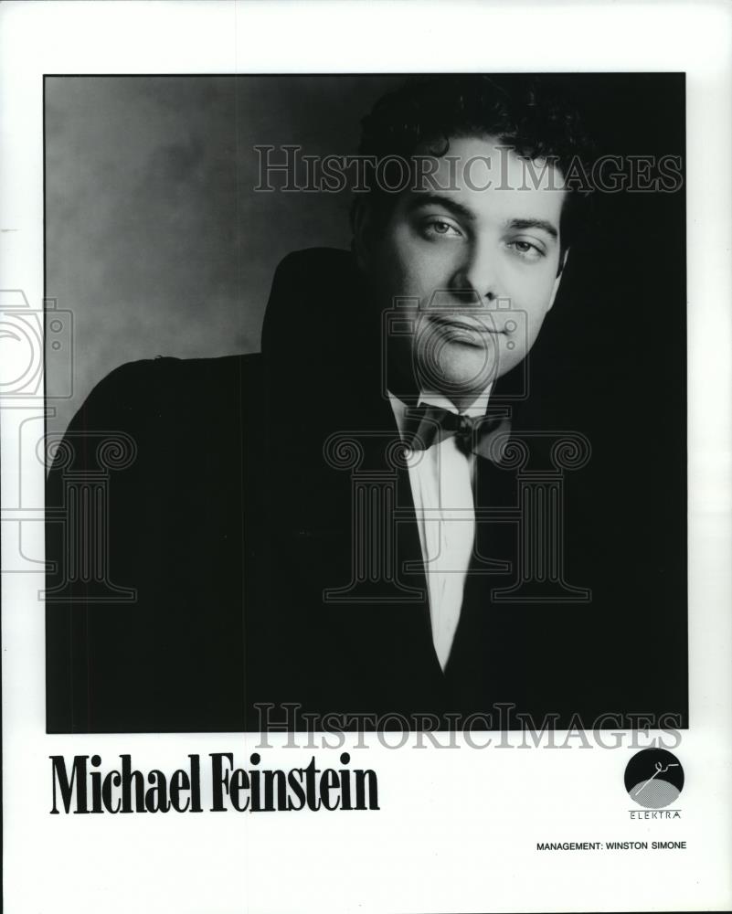 1990 Press Photo Musician Michael Feinstein - spp23495 - Historic Images