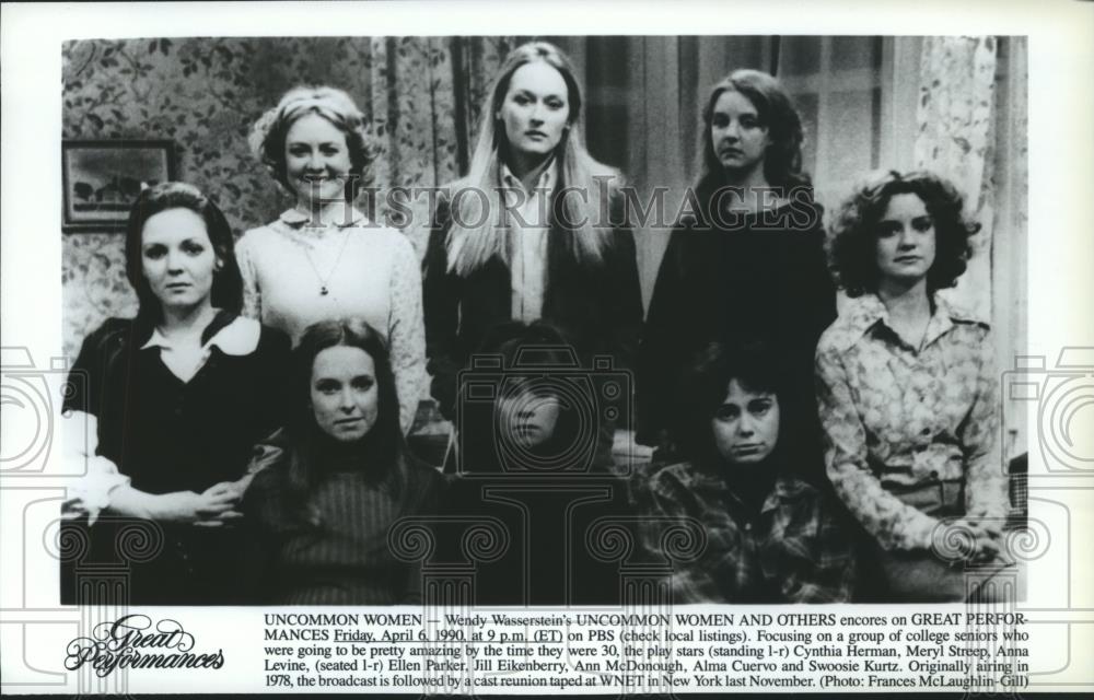 1990 Press Photo The stars of "Uncommon Women and Others" - spp24117 - Historic Images