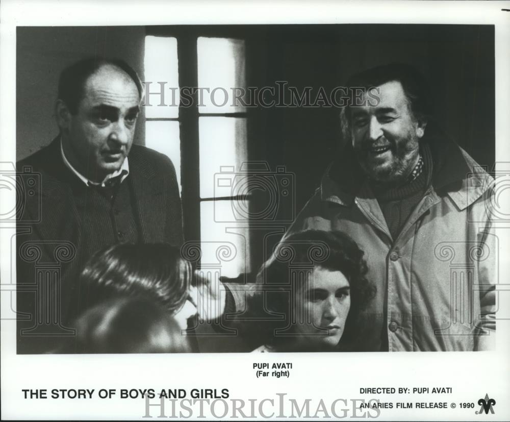 1990 Press Photo Pupi Avati stars in The Story of Boys and Girls. - spp25989 - Historic Images
