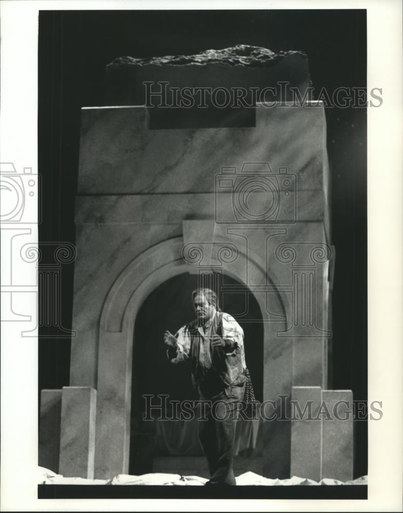 1991 Press Photo William Johns as Siegfried in Act III of Siegfried - spp29278 - Historic Images
