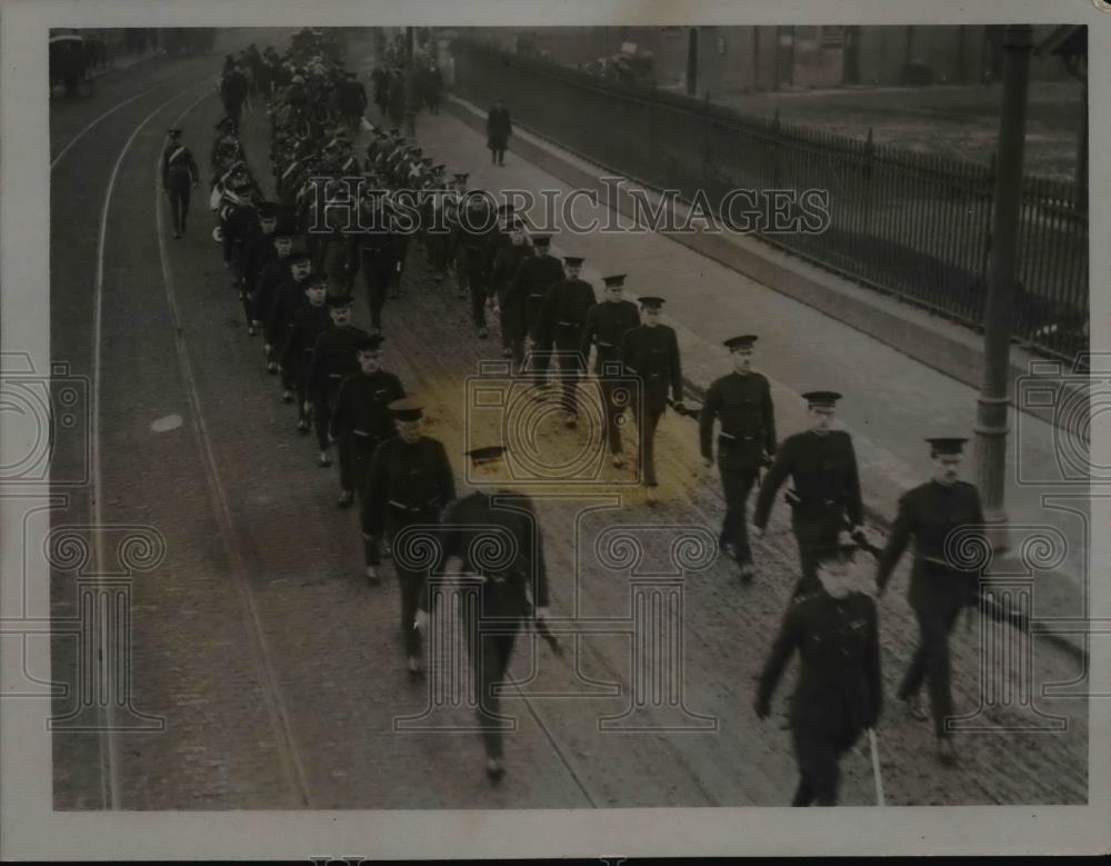 1921 Press Photo Funeral of Late Divisional Commissioner Holmes - nem40121 - Historic Images