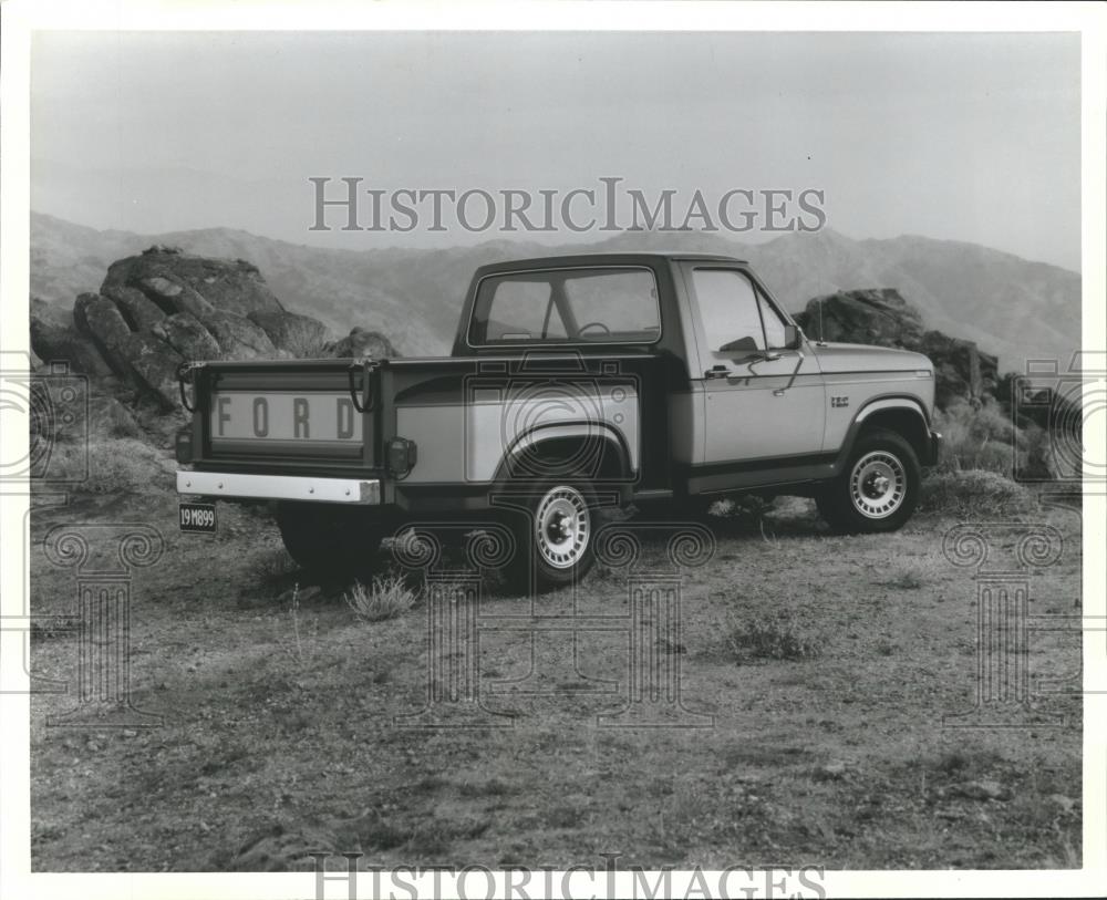 1986 Press Photo Ford F 150 Truck - mjb12664 - Historic Images