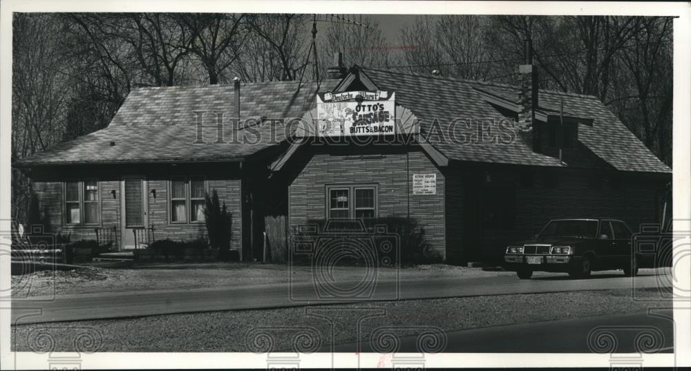 1991 Press Photo Otto&#39;s Sausage Shop, Germantown, Wisconsin - mjb26283 - Historic Images