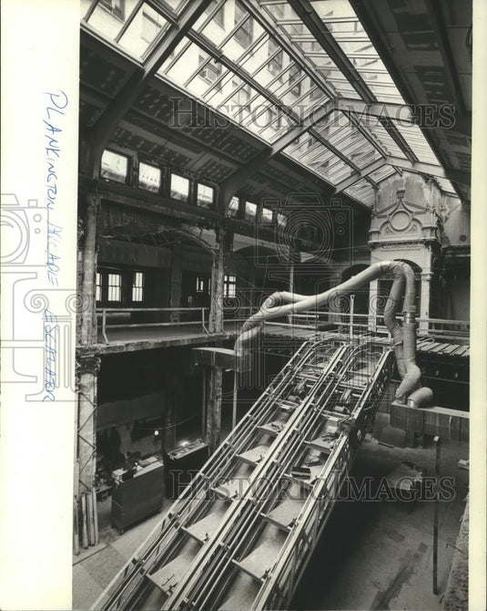 1982 Press Photo The Plankinton Building renovated, Grand Avenue Mall, Milwaukee - Historic Images