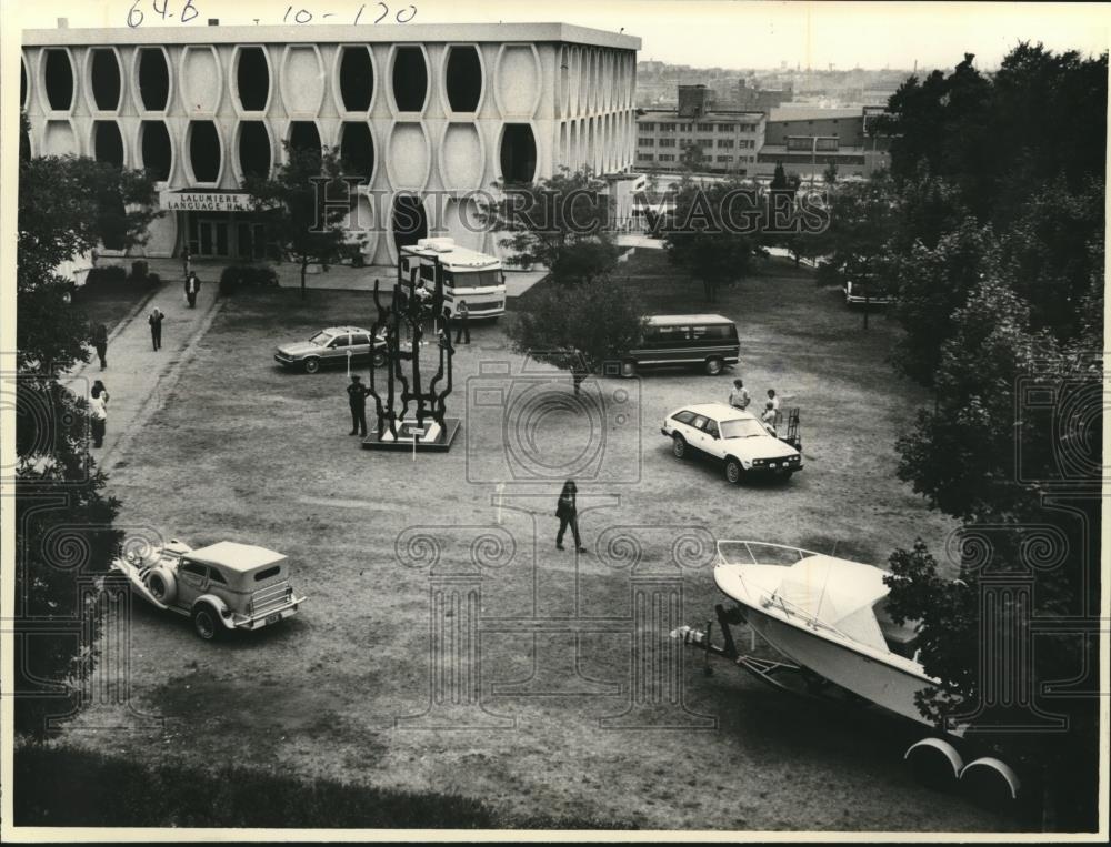 1979 Press Photo Marquette University Sculpture Garden - mjb30847 - Historic Images