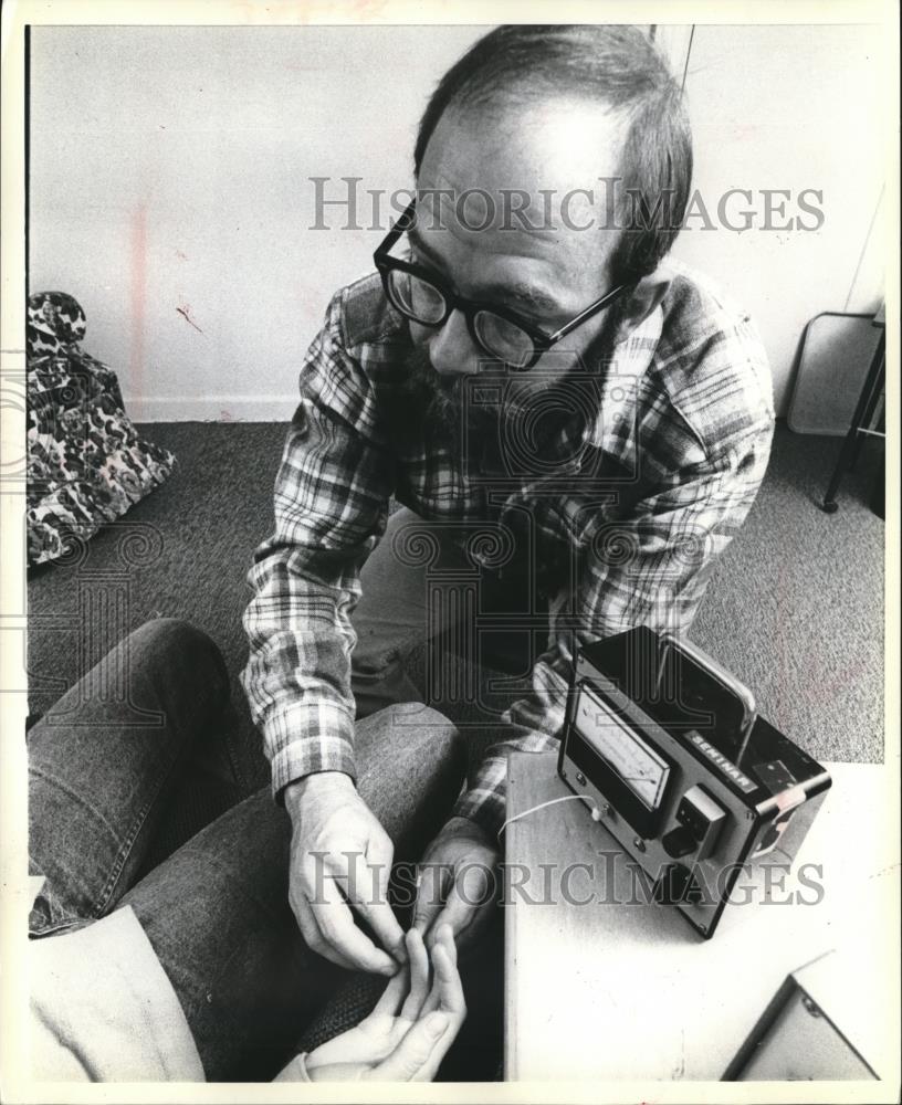 1979 Press Photo Dr. Jeff Nichols, Menninger Clinic, Topeka, Kansas - mjb32808 - Historic Images