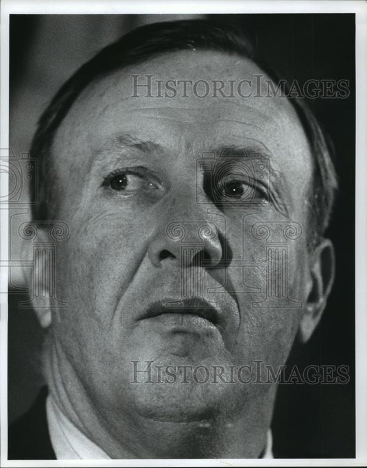 1991 Press Photo Alabama-Auburn football Pat Dye. - abns00932 - Historic Images