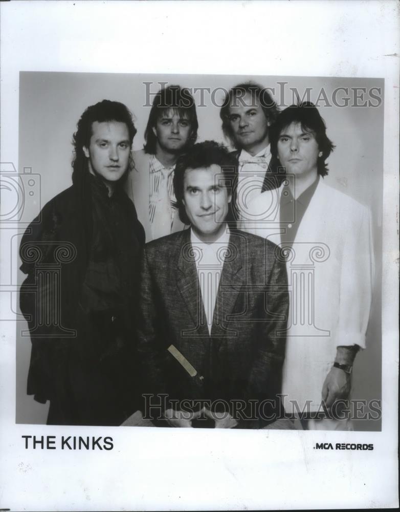 Press Photo The Kinks - mjb35468 - Historic Images