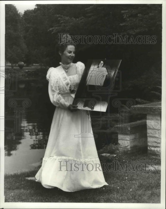 1982 Press Photo Linda Haack crowned international queen of TOPS Club, Inc. - Historic Images