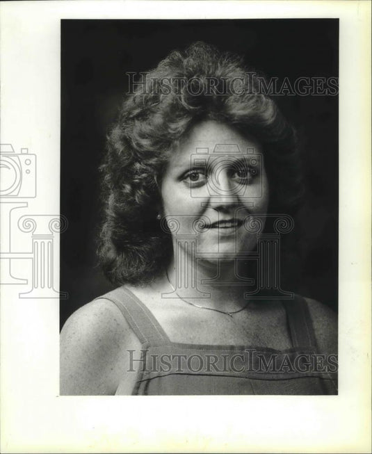 1980 Press Photo Carla Hanick Reddy, Wisconsin State Fair publicity director - Historic Images