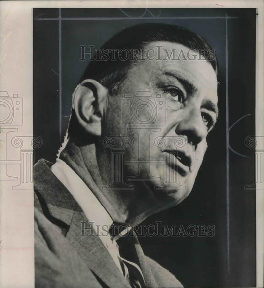 Press Photo Franklin D. Roosevelt during a Washington news conference - Historic Images