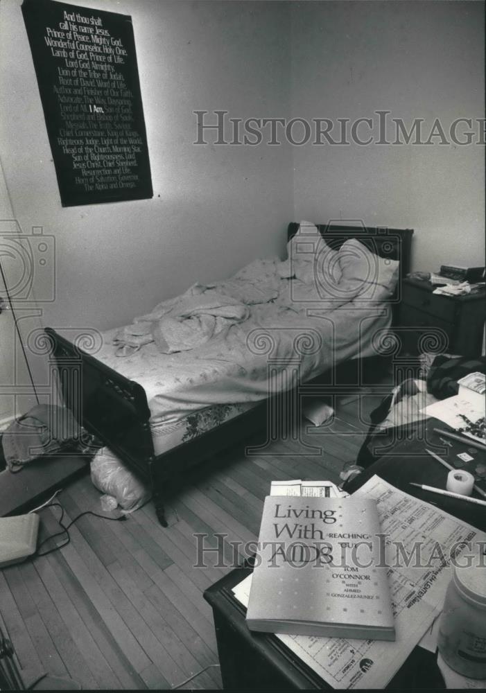 1989 Press Photo The Sherman Park duplex, part of the Milwaukee AIDS project. - Historic Images