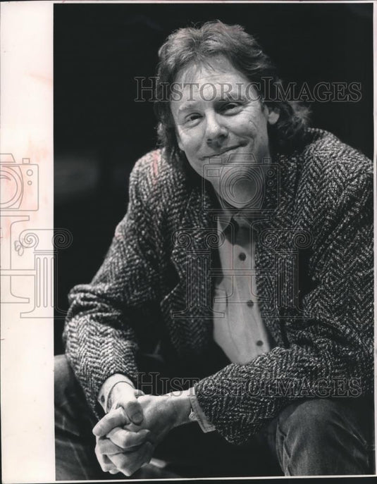 1989 Press Photo Artistic Director, Madison Repertory Theater, Joseph Hanreddy - Historic Images