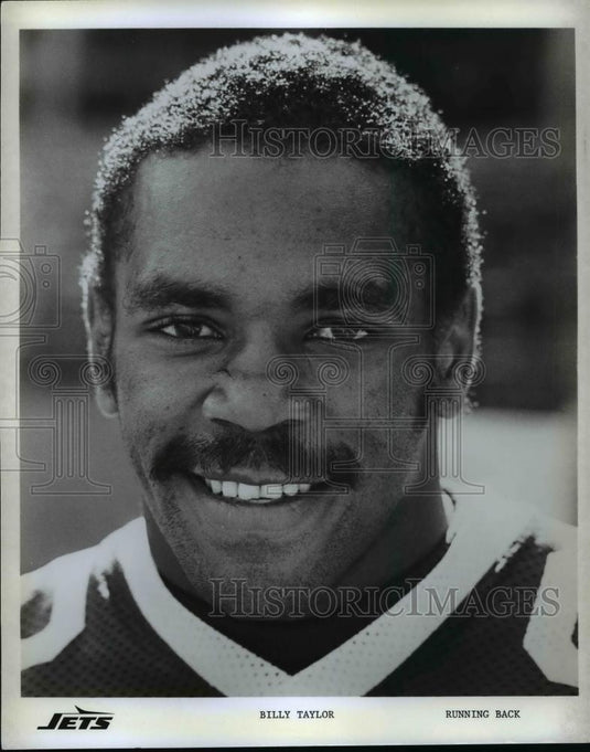 Press Photo Billy Taylor Running Back - cvb39394 - Historic Images