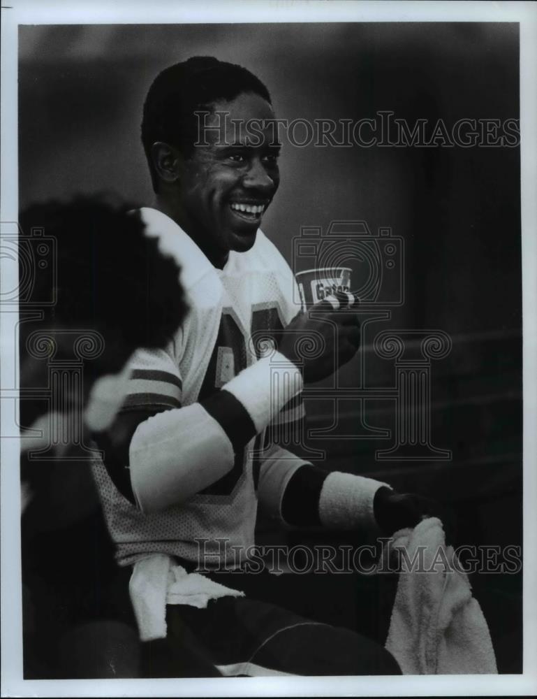 Press Photo Carlos Carson Wide Receiver for Chiefs - cvb39566 - Historic Images