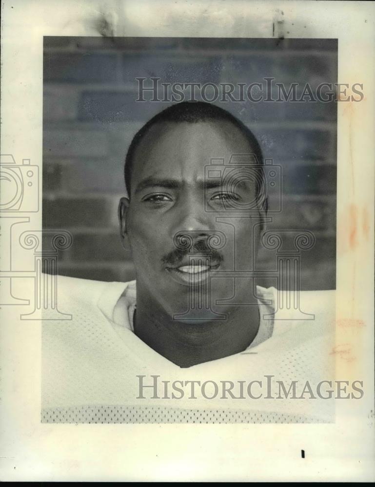 Press Photo Ozzie Newsome of Cleveland Browns - cvb59573 - Historic Images