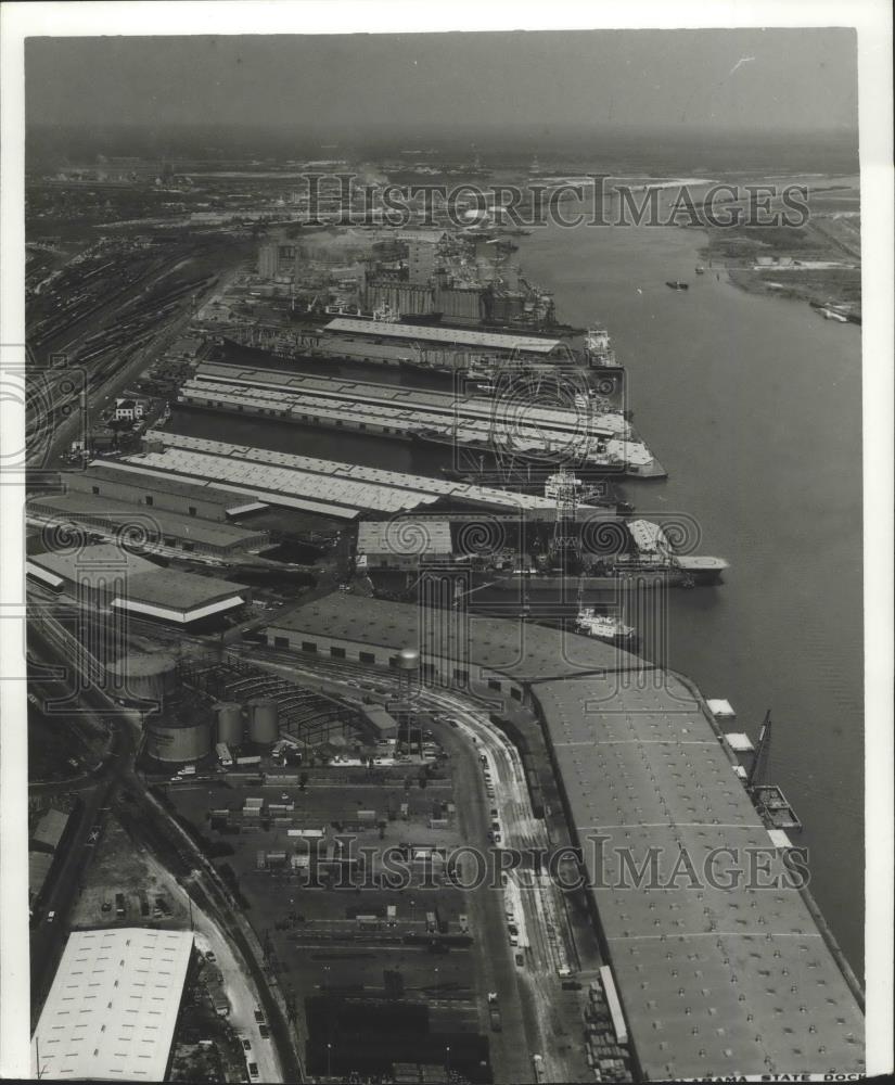 1978 Press Photo Alabama State Docks - abna06908 - Historic Images