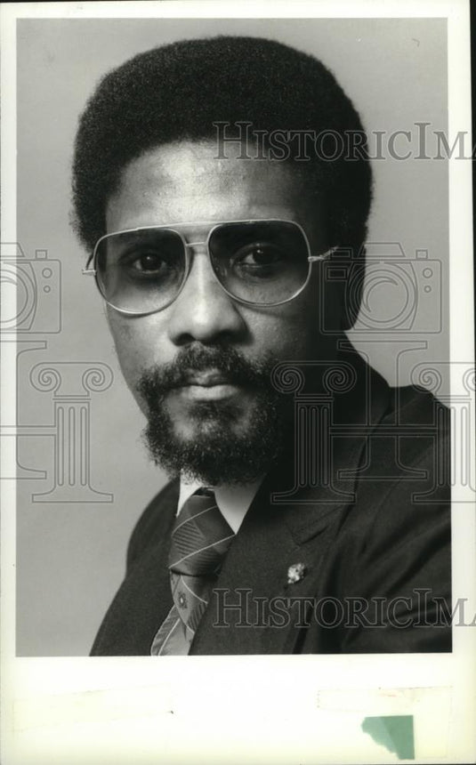 1979 Press Photo Willie White businessman and board member, Park West Task force - Historic Images