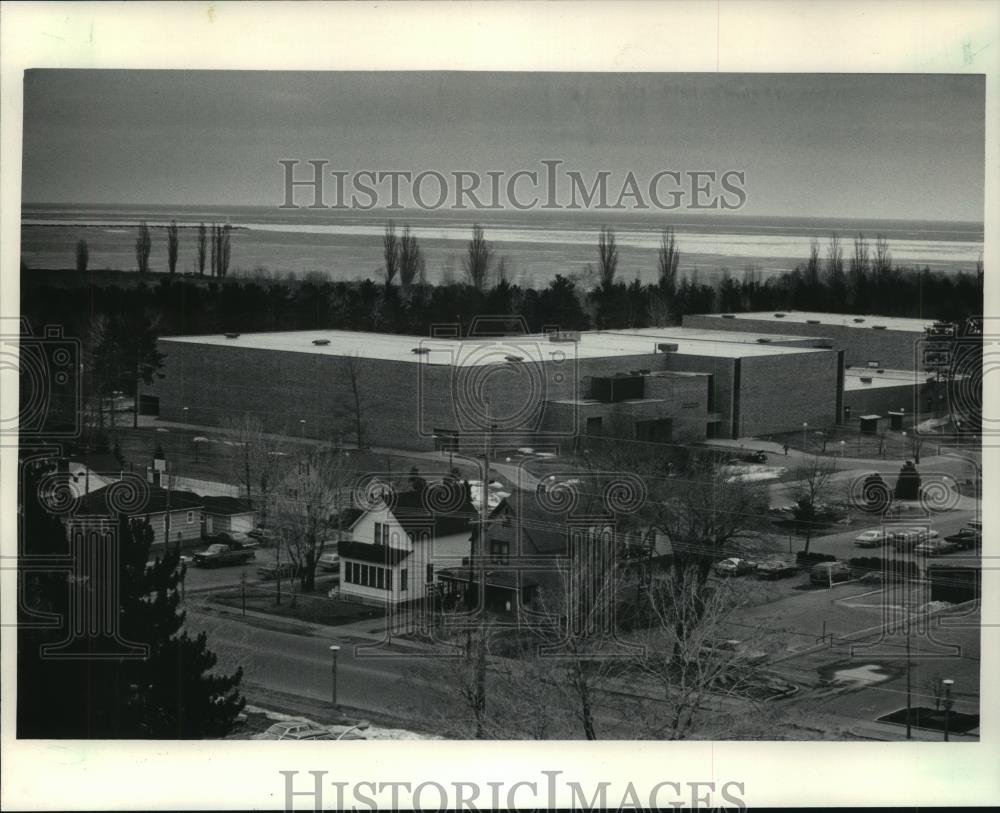 1985 Press Photo Physical Education Facility at Northern Michigan University - Historic Images