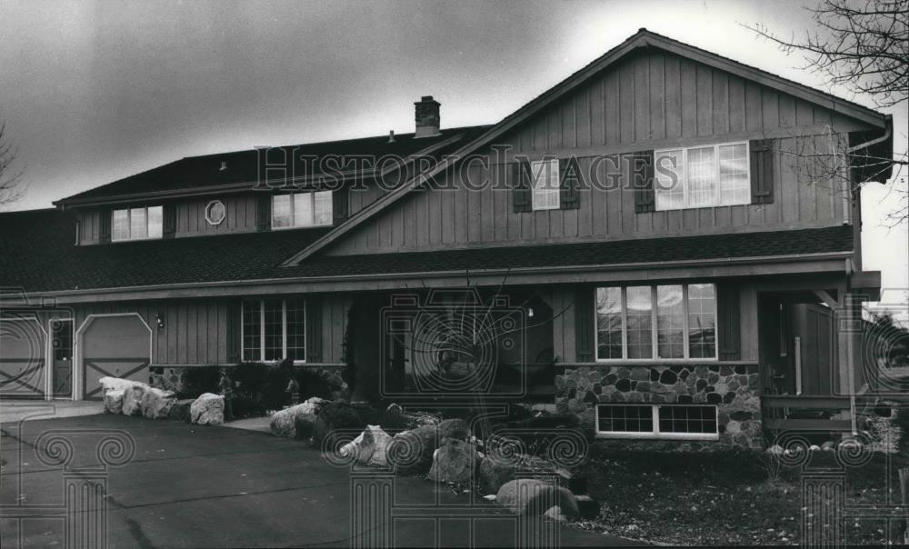 1989 Press Photo The Deede Home in Menomonee Falls, Wisconsin - mjb53964 - Historic Images