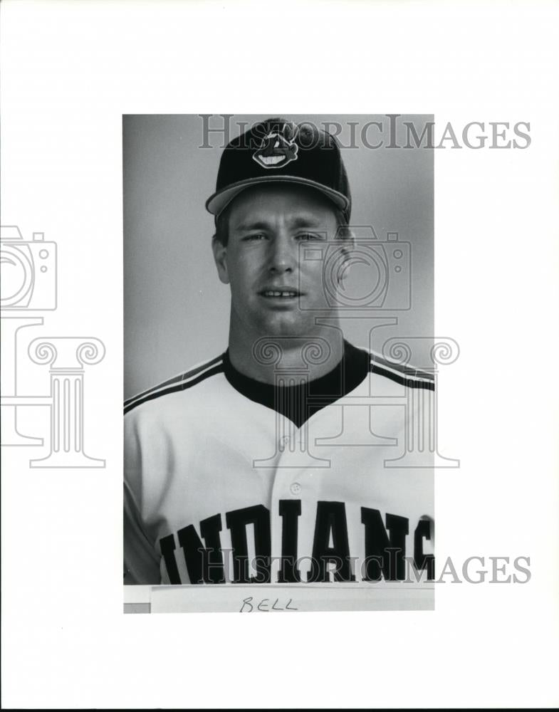 Press Photo: Cleveland Indians - Bell - cvb33504 - Historic Images