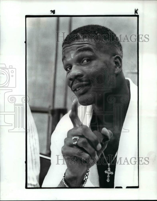 Press Photo A boxer - cvb53463 - Historic Images