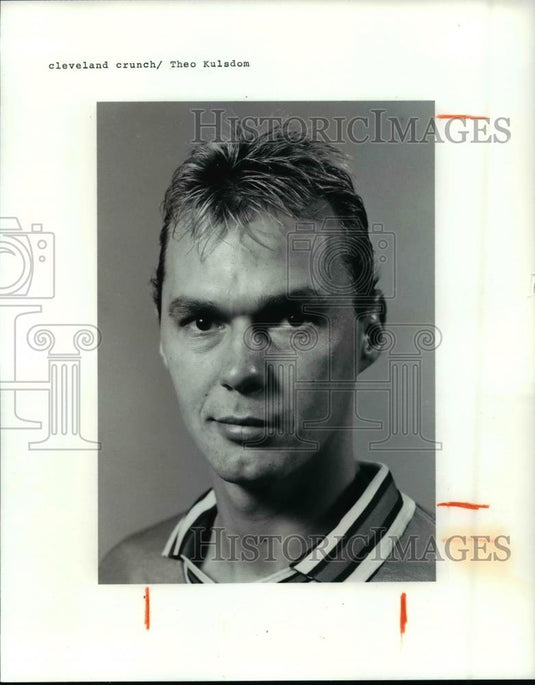 Press Photo Cleveland Crunch-Theo Kulsdom - cvb53518 - Historic Images