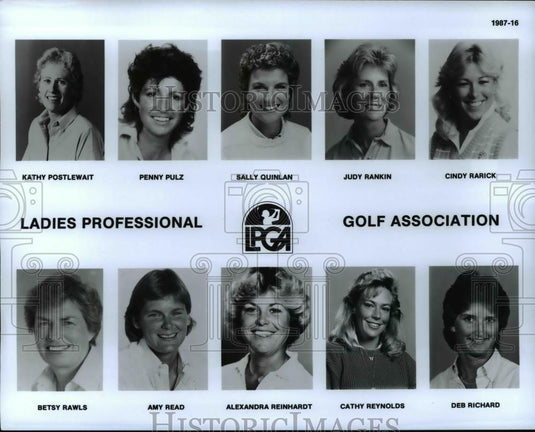 Press Photo Ladies Professional Golf Association - cvb65834 - Historic Images