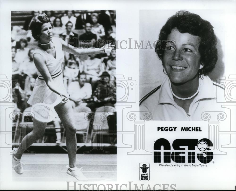 Press Photo Peggy Michel, tennis player - cvp86570 - Historic Images