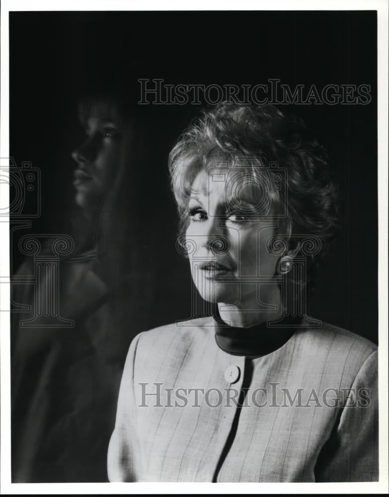 1993 Press Photo Erica Flores and Barbara Eden in Visions of Murder. - cvp94258 - Historic Images