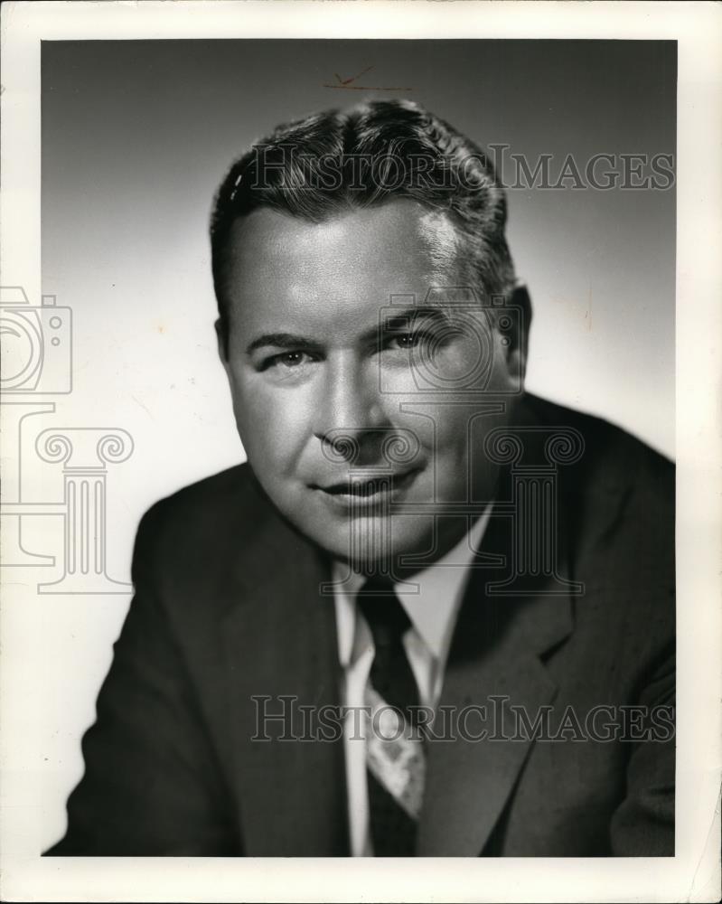 1960 Press Photo American state auditor politician James A. Rhodes - cvp85749 - Historic Images