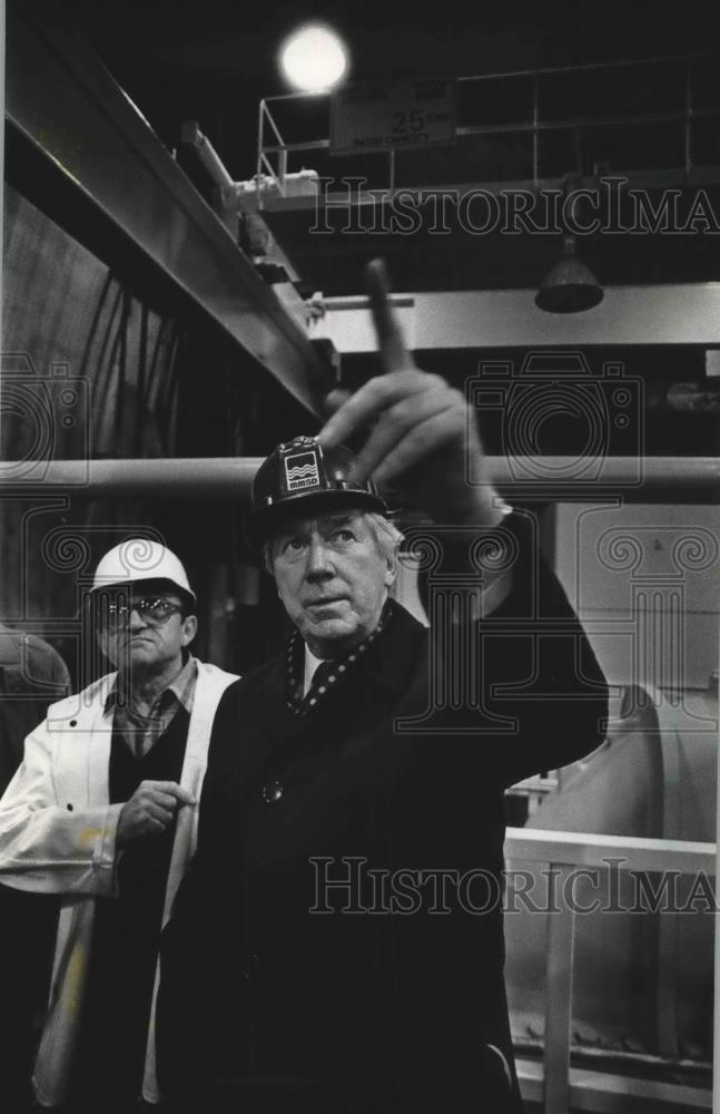 1989 Press Photo Evgeniy Rozanov High-Level Architectural Official Soviet Union - Historic Images