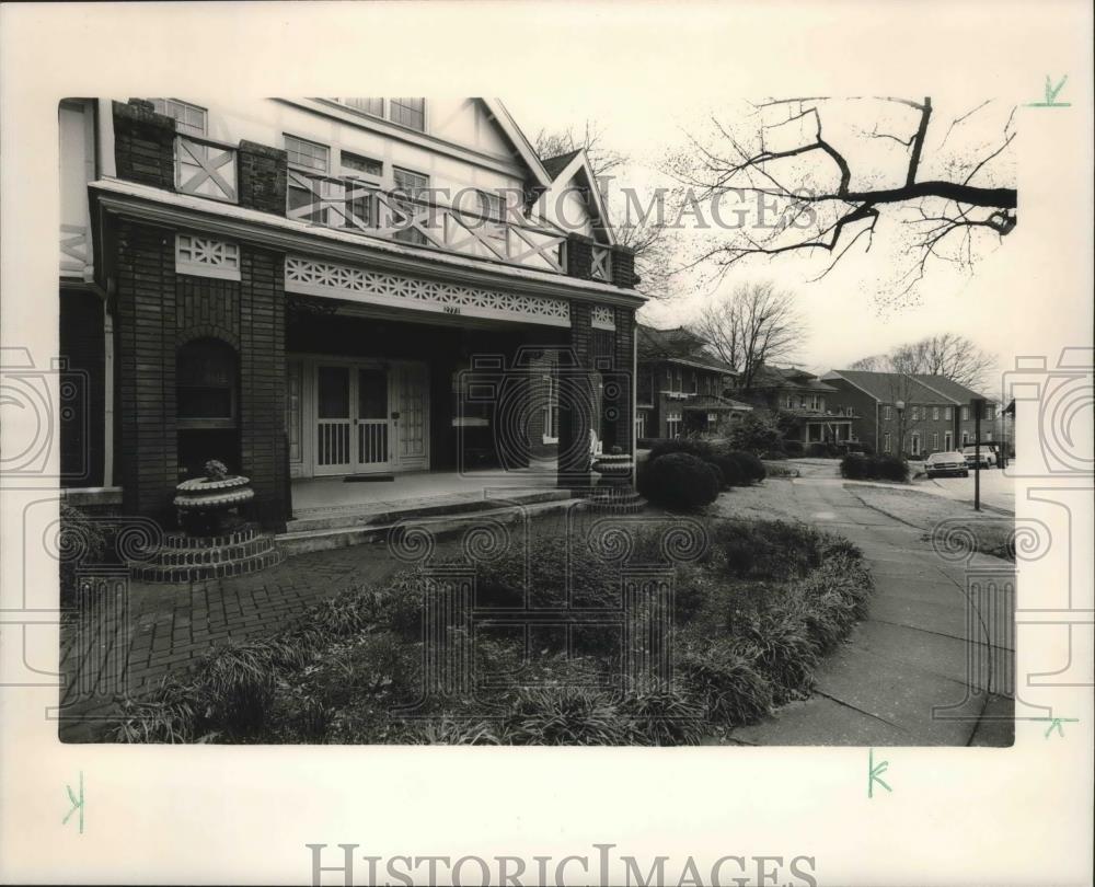 1987 Press Photo Saint Anne's Halfway House, Birmingham, Alabama - abna07576 - Historic Images