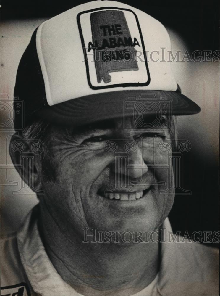 1983 Press Photo Stock Car Racing Driver Bobby Allison Member Of Alabama Gang - Historic Images