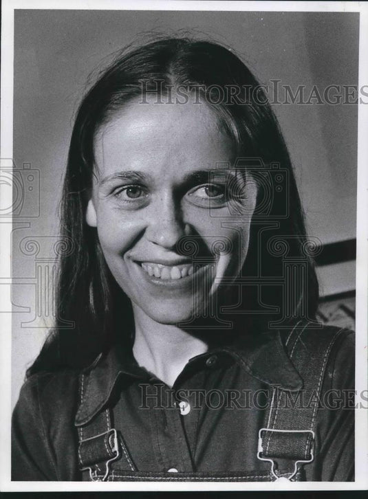 1978 Press Photo Milwaukee Artist Gisela Hicks - mjb54317 - Historic Images