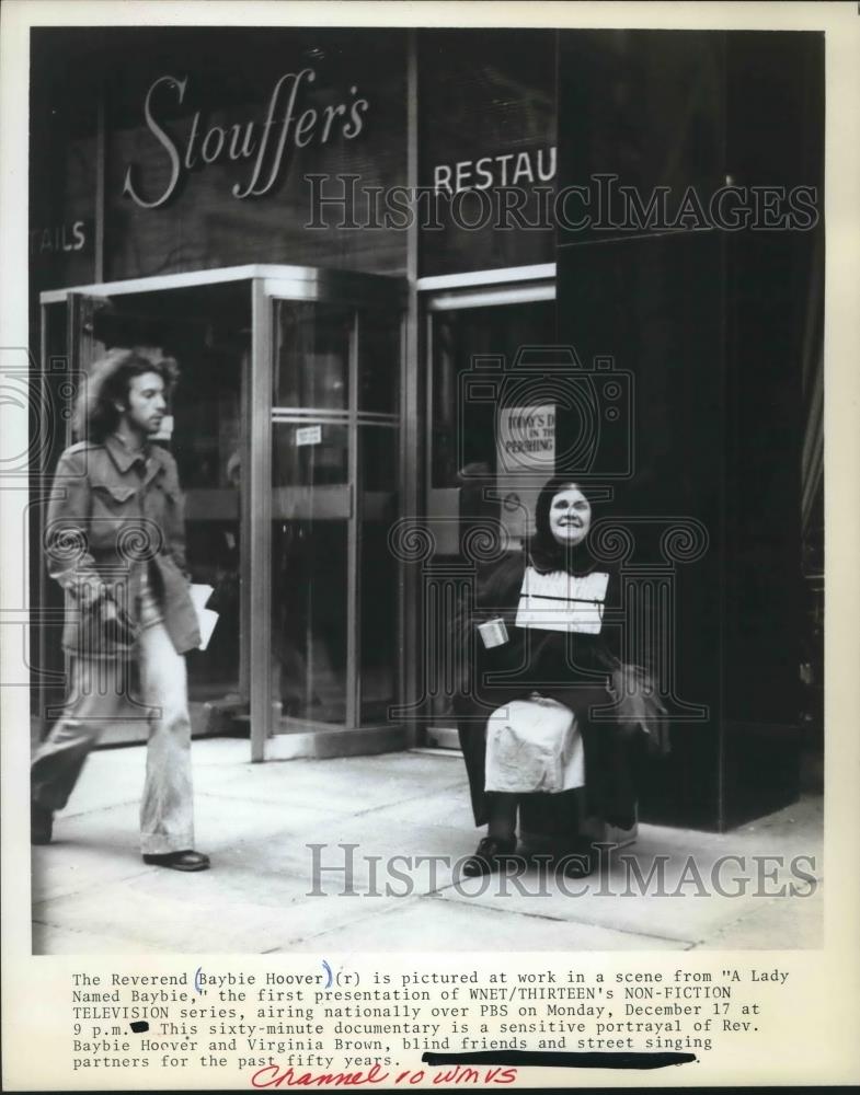 1982 Press Photo Milwaukee PBS Channel 10 WMVS presents &quot;A Lady named Baybie&quot; - Historic Images
