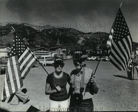 1981 Press Photo Mr & Mrs Orin A Soest of Jackson, Wyo. - mjb55022 - Historic Images
