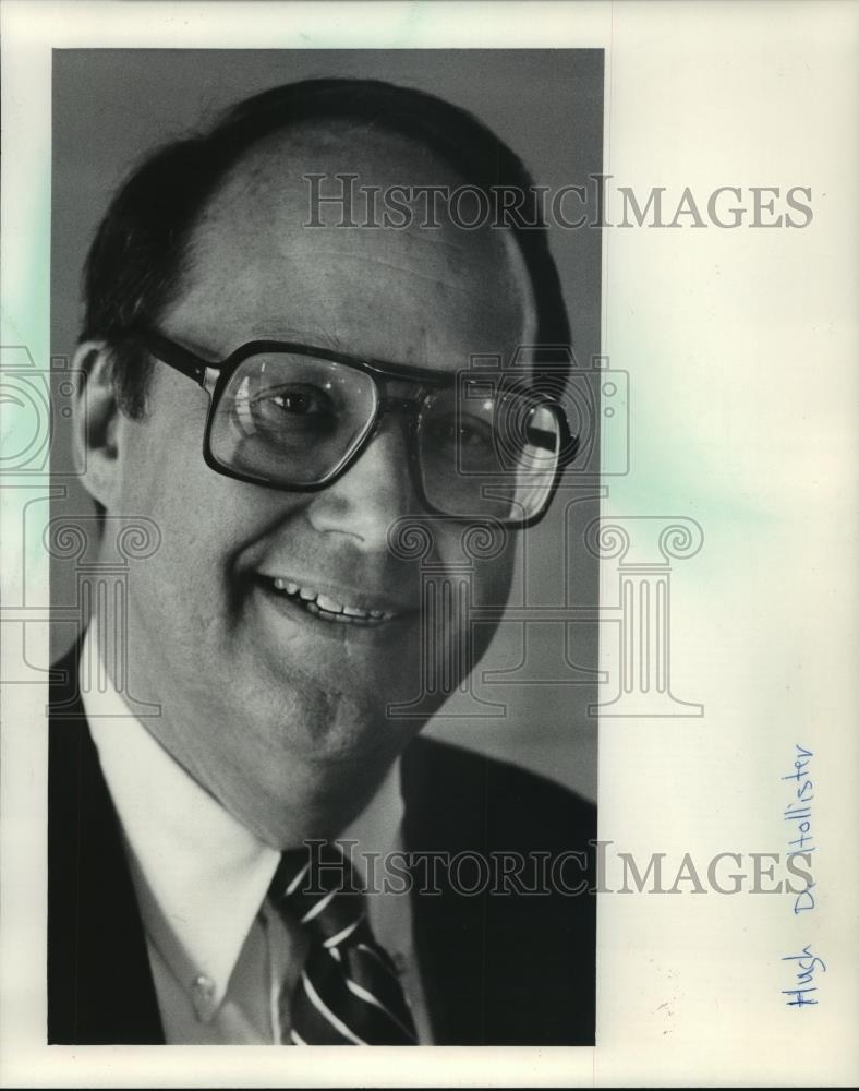 1983 Press Photo Hugh Hollister publisher and general manager Waukesha Freeman - Historic Images