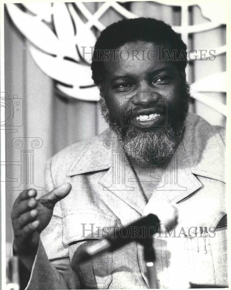 1978 Press Photo Sam Nujoma Leader of the South West Africa Peoples Organization - Historic Images